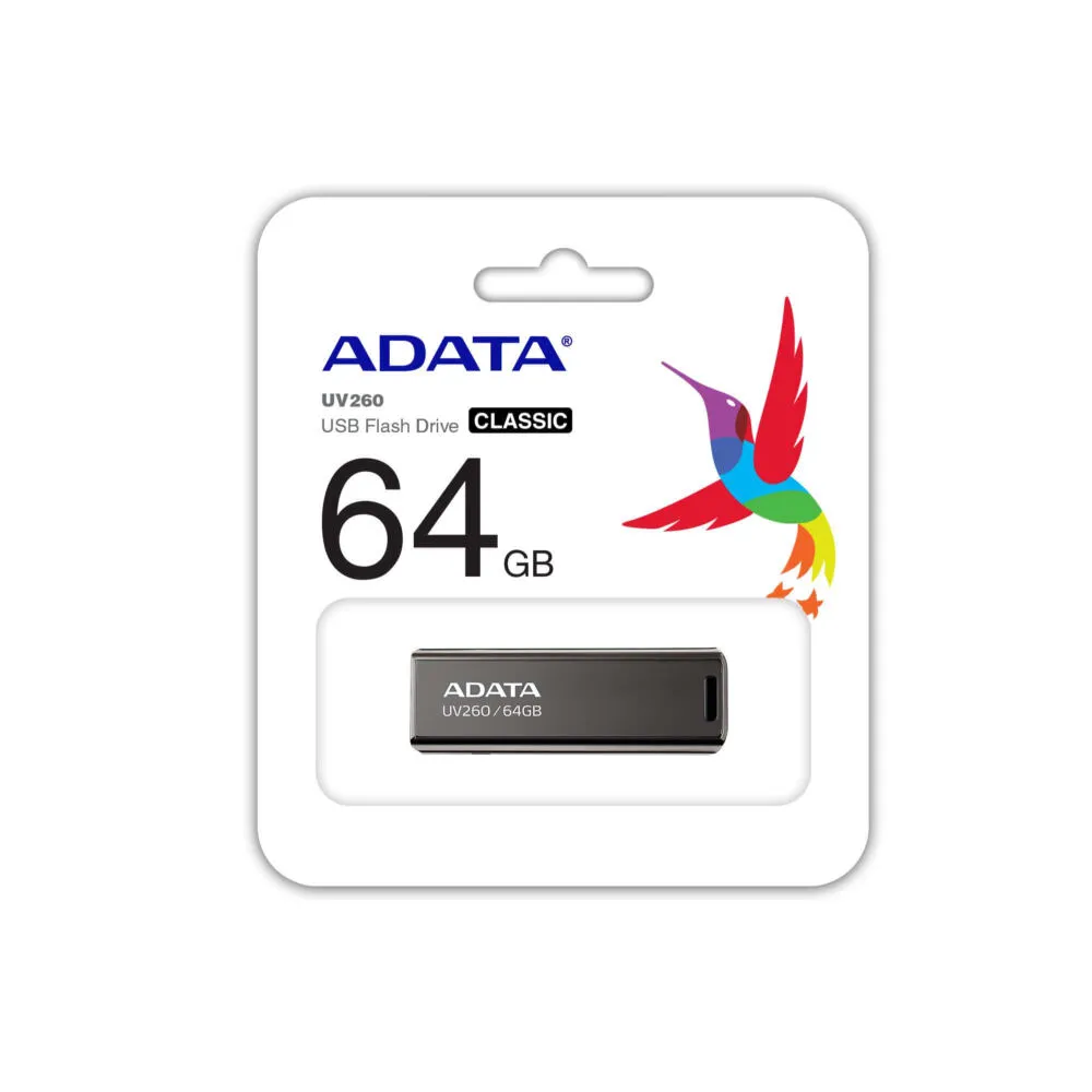 ADATA UV260 64 GB AUV260-64G-RBK USB 2.0 Flash Bellek Thumbnail 10