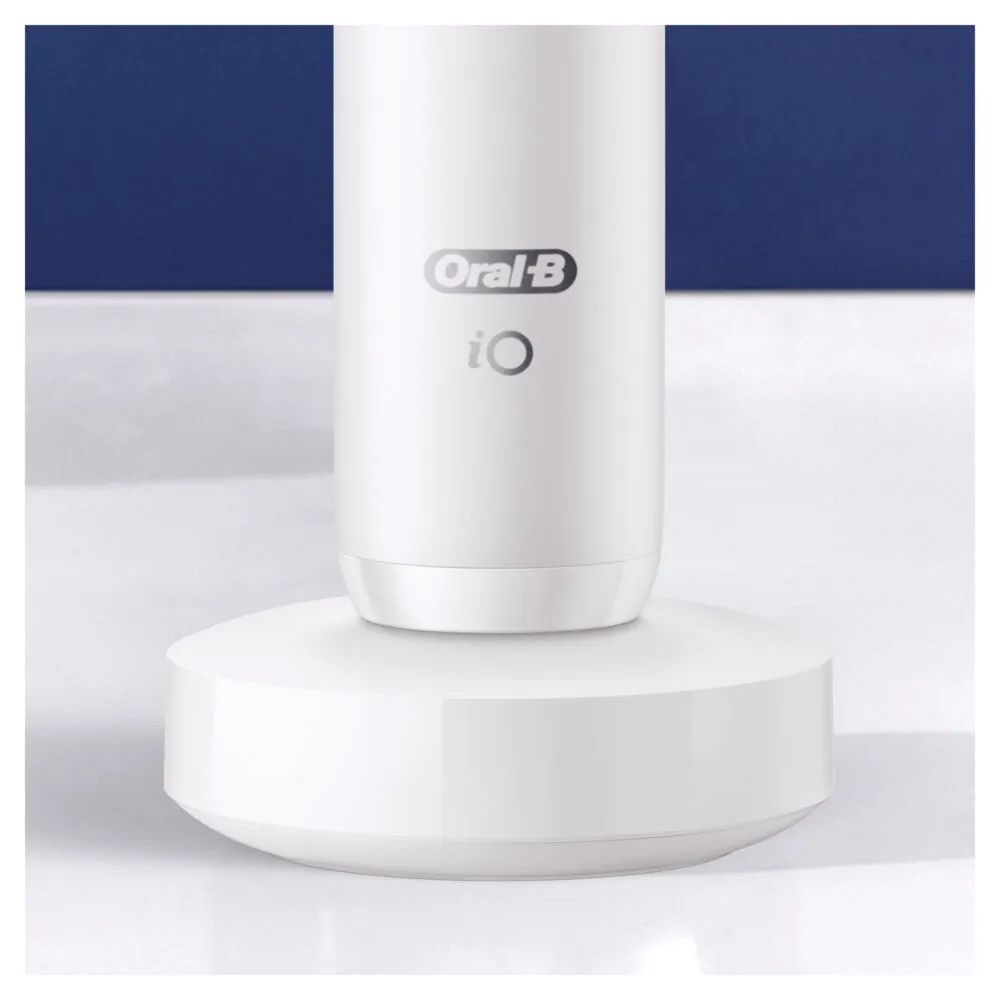 Oral-B iO Series 7n Duo Yetişkin Titreşimli diş fırçası Beyaz Thumbnail 7