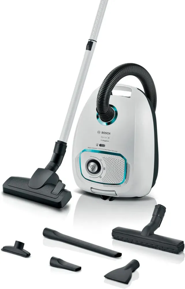 Bosch Serie 4 BGB41HYG1H elektrik süpürgesi 4 l Silindir vakum Kuru 600 W Toz torbası Elektrikli Süpürge