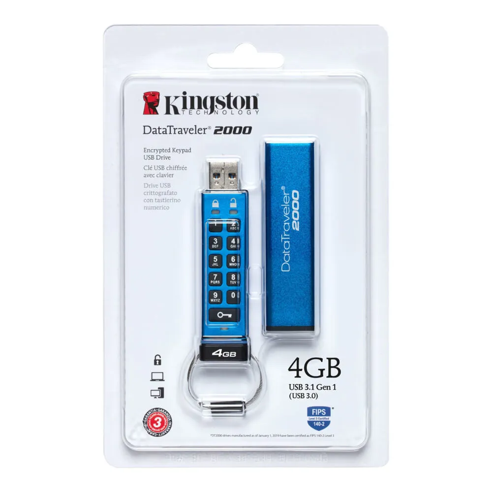 Kingston Technology 2000 128 GB DT2000/128GB USB 3.2 Flash Bellek Thumbnail 4
