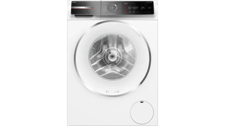 Bosch Serie 8 WGB256A90 çamaşır makinesi Önden yüklemeli 10 kg 1600 RPM Beyaz Çamaşır Makineleri