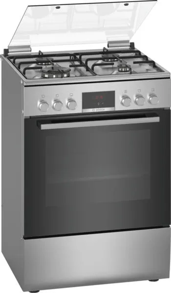 Bosch Serie 6 HXR391H50T Ocaklı fırın Bağımsız ocak Paslanmaz çelik
