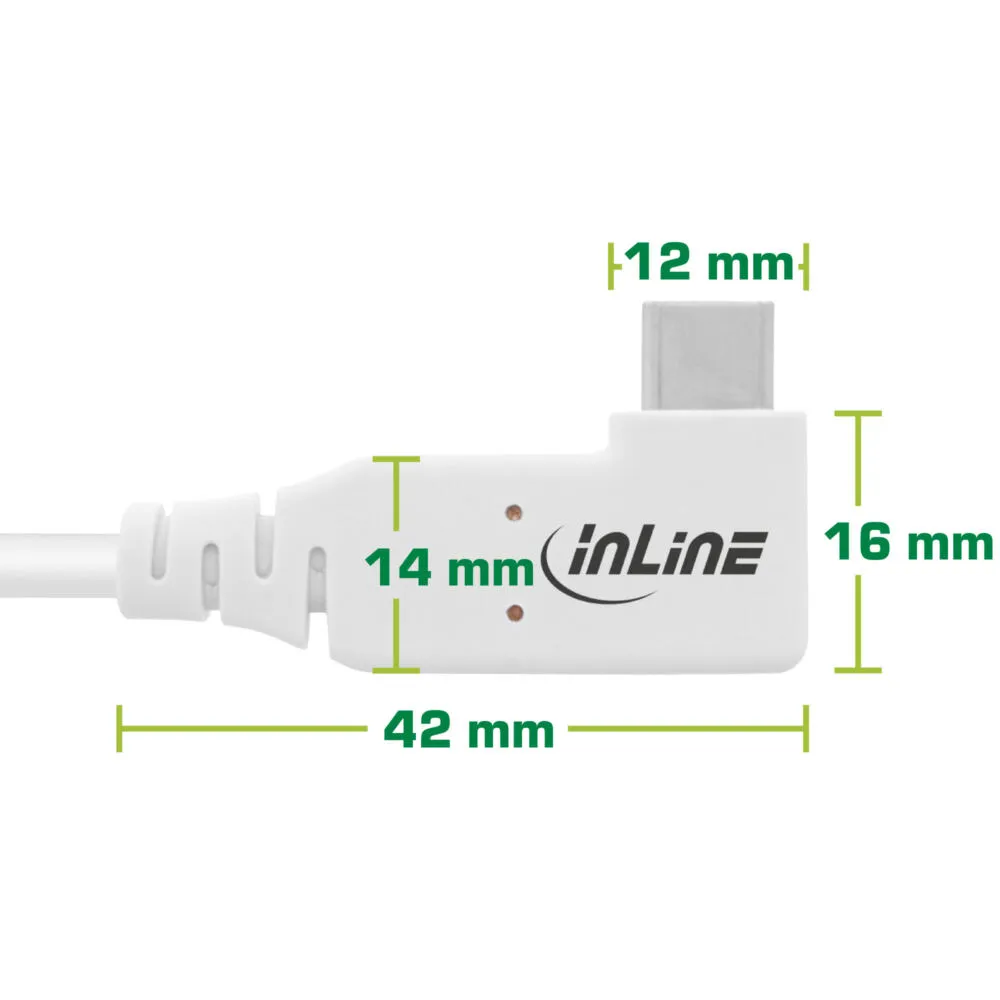 InLine 35914W USB C to USB C (1,5 m) USB Kablosu Thumbnail 2