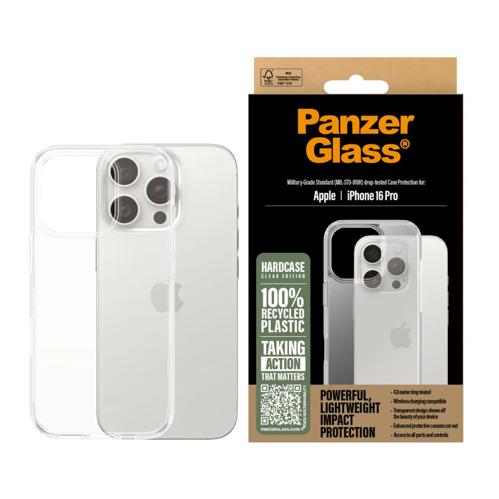 PanzerGlass® HardCase Transparent iPhone 16 Pro 1288 Thumbnail 2