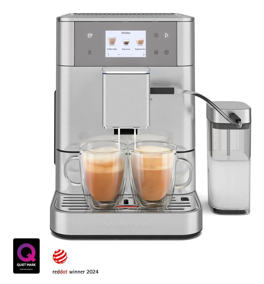 KitchenAid KES8557SX kahve makinesi Tam otomatik Kombine kahve makinesi 2,2 l