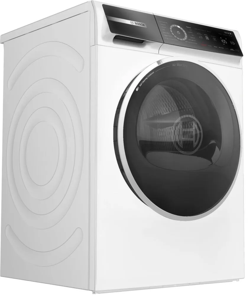 Bosch Serie 8 WRB247C0IT kurutucu Solo Önden yüklemeli 9 kg Beyaz Thumbnail 2