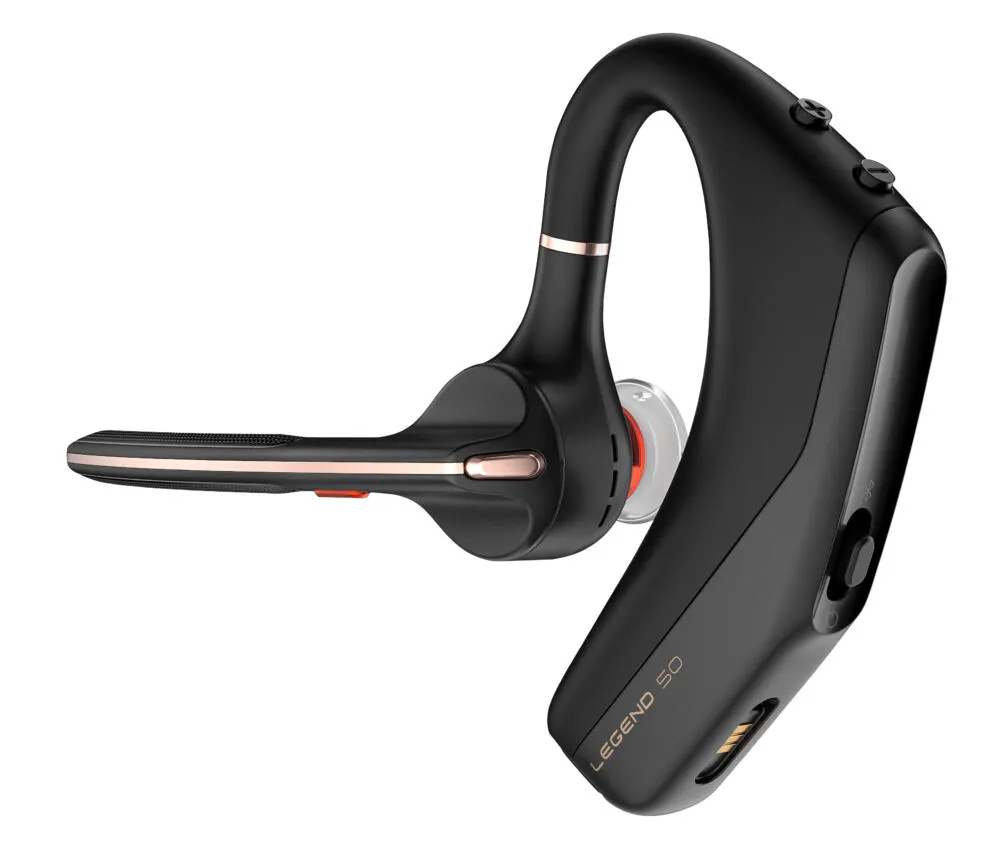 HP Poly Voyager Legend 50 Headset UC Kulaklık Kablosuz askılı küpe Business/Everyday Bluetooth Siyah Thumbnail 2