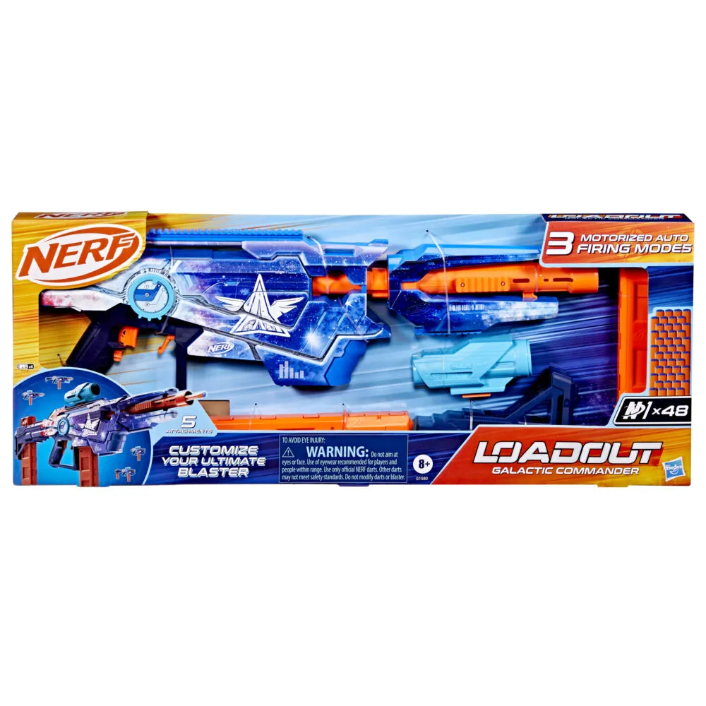 Nerf Loadout Galaksi Komutanı Dart Tabancası Oyuncak Silah