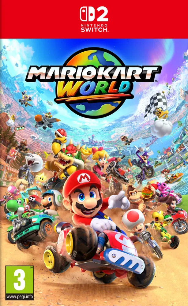 Nintendo Mario Kart World standart İngilizce Nintendo Switch 2 Oyun