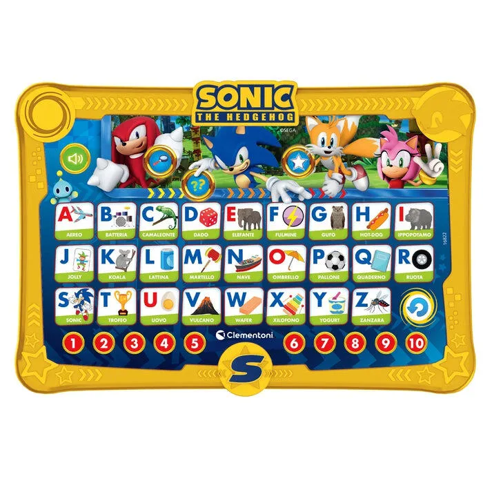 Clementoni Sonic Alphabet Pad 16822 Thumbnail 1