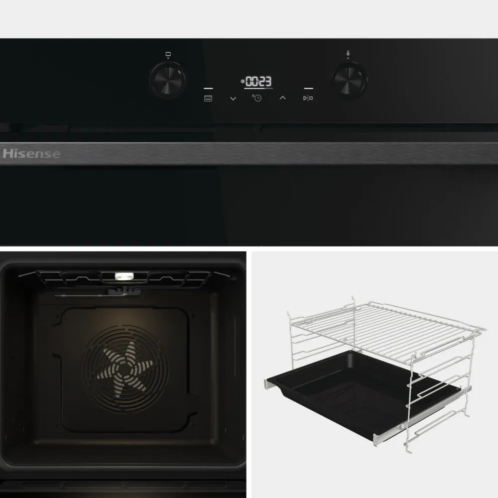 Hisense BI64223ADBGUK 77 Litre Ankastre Fırın Thumbnail 4