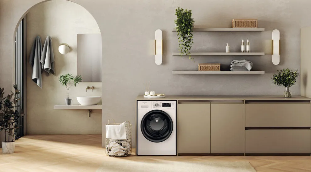 Whirlpool FFB 10489 BV SPT FFB10489BVSPT 10 kg 1400 Devir Çamaşır Makinesi Thumbnail 8