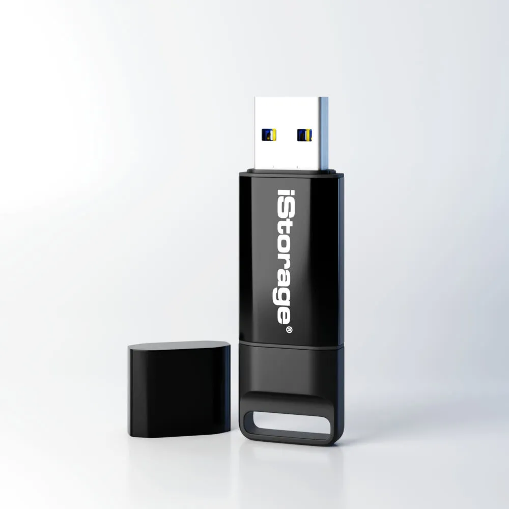 iStorage datAshur BT 64 GB IS-FL-DBT-256-64 USB 3.2 Flash Bellek Thumbnail 3
