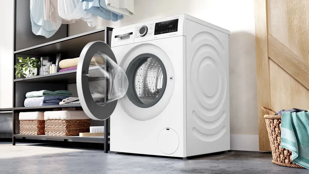 Bosch Serie 4 WNA13400NL çamaşır kurutma makinesi Solo Önden yüklemeli Beyaz Thumbnail 3