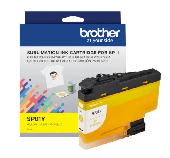 Brother SP01Y mürekkep kartuşu 1 adet Orijinal Sarı