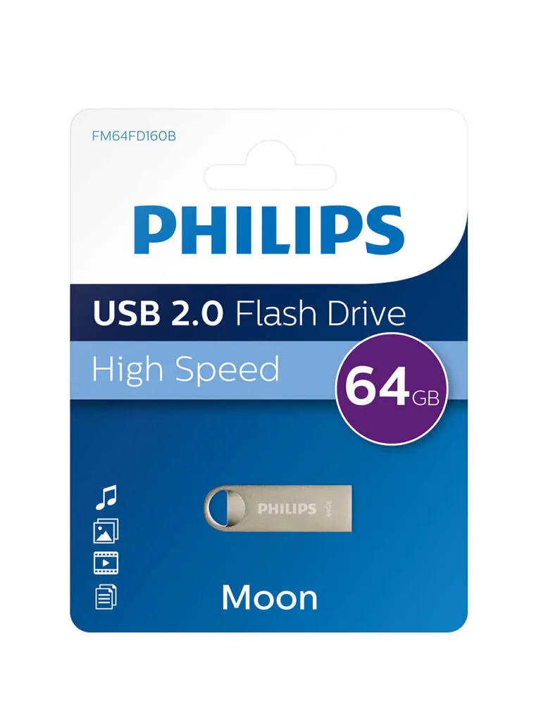 Philips Moon Edition 2.0 64 GB FM64FD160B/00 USB Flash Bellek Thumbnail 4