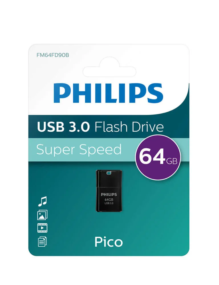 Philips Pico Edition 3.0 64 GB FM64FD90B/00 USB 3.2 Flash Bellek Thumbnail 3