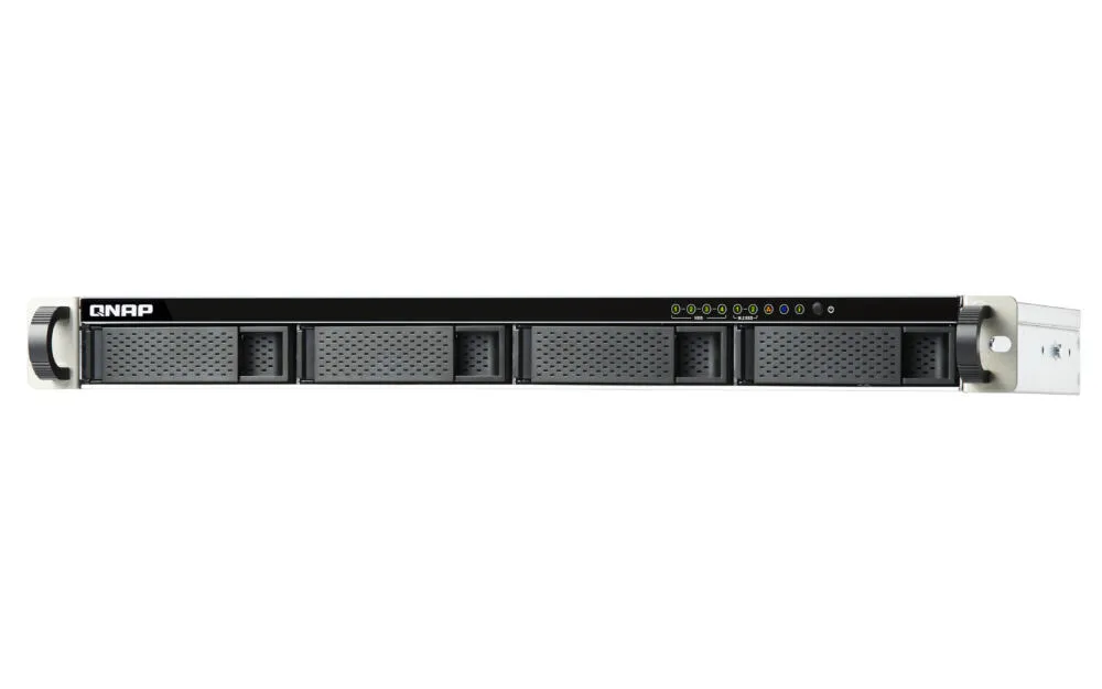 QNAP TS-451DeU NAS Yatay (1U) Intel® Celeron® J4025 2 GB DDR4 2 TB HDD QNAP Turbo System Alüminyum, Siyah