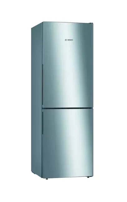 Bosch Serie 4 KGV33VLEAS donduruculu buz dolabı Solo 289 l Paslanmaz çelik Buzdolabı