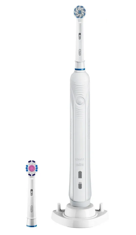 Oral-B PRO 900 Sensi Ultrathin Yetişkin Döner diş fırçası Beyaz Şarjlı Diş Fırçaları