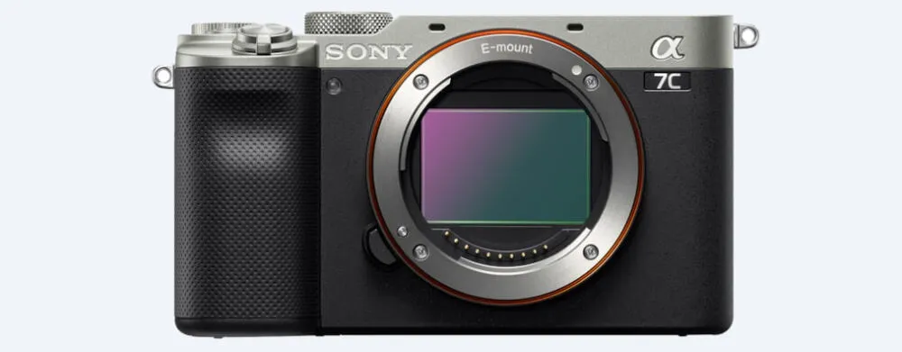 Sony α 7C MILC Gövde 24,2 MP CMOS 6000 x 4000 Piksel Siyah, Gümüş Digital Kame