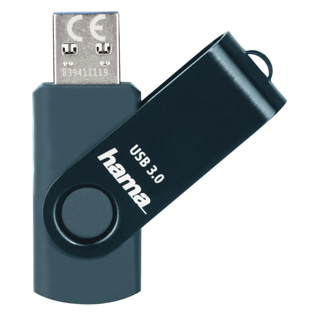 Hama Rotate 256 GB 00182475 USB 3.2 Flash Bellek Thumbnail 4