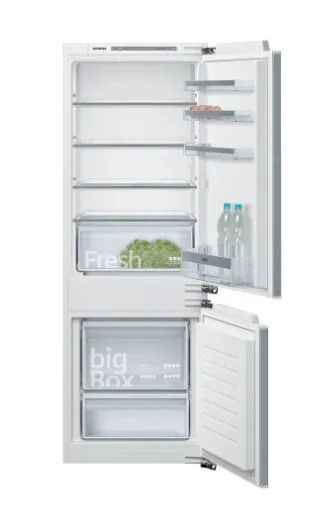 Siemens iQ300 MKK77VVFF0 donduruculu buz dolabı Ankastre 232 l Beyaz Buzdolabı