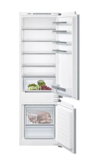Siemens iQ300 MKK87VVFF0 donduruculu buz dolabı Ankastre 272 l Beyaz Buzdolabı