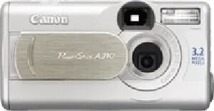Canon PowerShot A310 NON 3.2Mpix 32MB LCD JPEG 3,2 MP CCD Digital Kame