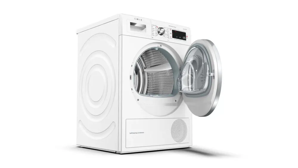 Bosch Serie 8 WTW85590BY kurutucu Solo Önden yüklemeli 8 kg Beyaz Kurutma Makinesi Thumbnail 1