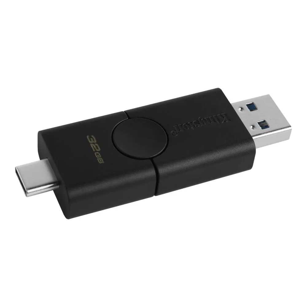 Kingston Technology Duo 32 GB DTDE/32GB Type-C USB 3.2 Flash Bellek Thumbnail 1