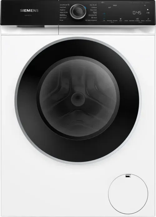 Siemens iQ500 WG46H2A9GB çamaşır makinesi Önden yüklemeli 9 kg 1600 RPM Beyaz Çamaşır Makineleri