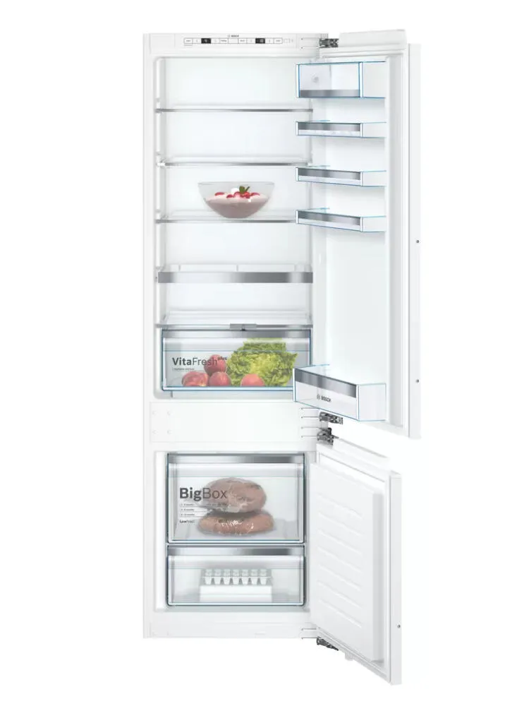 Bosch Serie 6 KIS87ADE0H donduruculu buz dolabı Ankastre 272 l Beyaz Buzdolabı