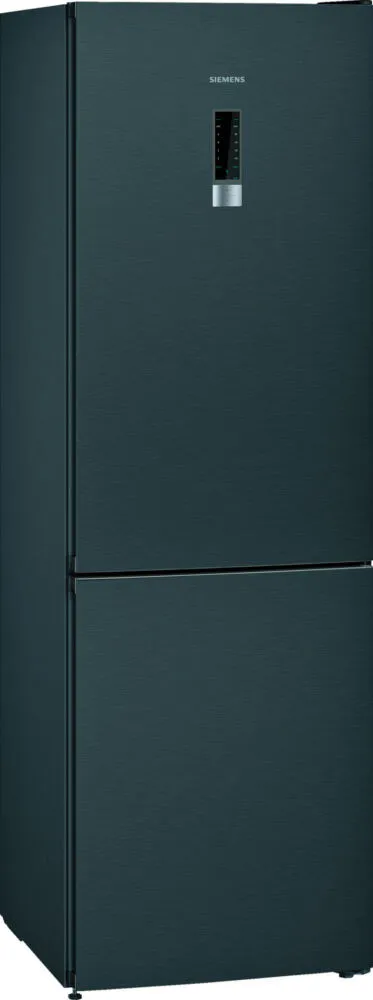 Siemens iQ500 KG36NXXDC donduruculu buz dolabı Solo 326 l Siyah, Paslanmaz çelik Buzdolabı