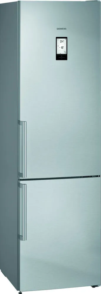 Siemens iQ500 KG39NAIEQ donduruculu buz dolabı Solo 368 l Paslanmaz çelik Buzdolabı