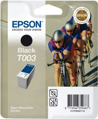 Epson Tekli paket Black T003 C13T00301110 Thumbnail 1