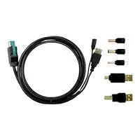 Aerocool 12V PoweredUSB Cable USB kablo USB A Siyah USB Cihaz