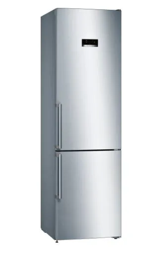 Bosch Serie 4 KGN393IEP donduruculu buz dolabı Solo 368 l Paslanmaz çelik Buzdolabı