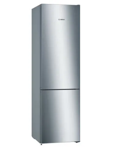 Bosch Serie 4 KGN392IDA donduruculu buz dolabı Solo 368 l Paslanmaz çelik Buzdolabı