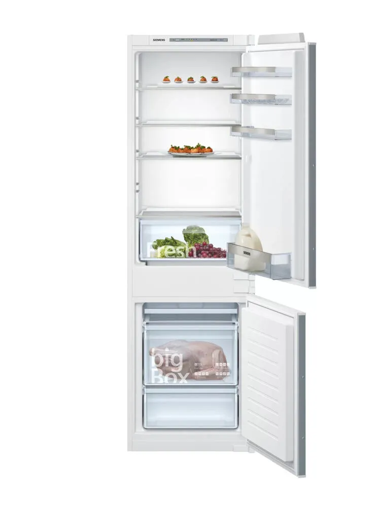 Siemens iQ300 KI86VVSF0S donduruculu buz dolabı Ankastre 268 l Beyaz Buzdolabı
