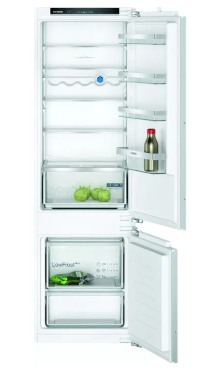 Siemens iQ300 KI87VVFE1 donduruculu buz dolabı Ankastre 270 l Beyaz Buzdolabı
