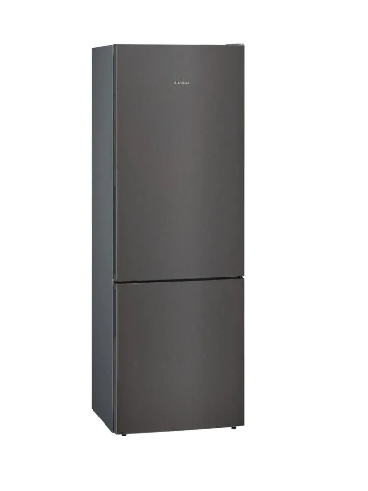 Siemens iQ500 KG49EAXCA donduruculu buz dolabı Solo 419 l Siyah, Paslanmaz çelik Buzdolabı