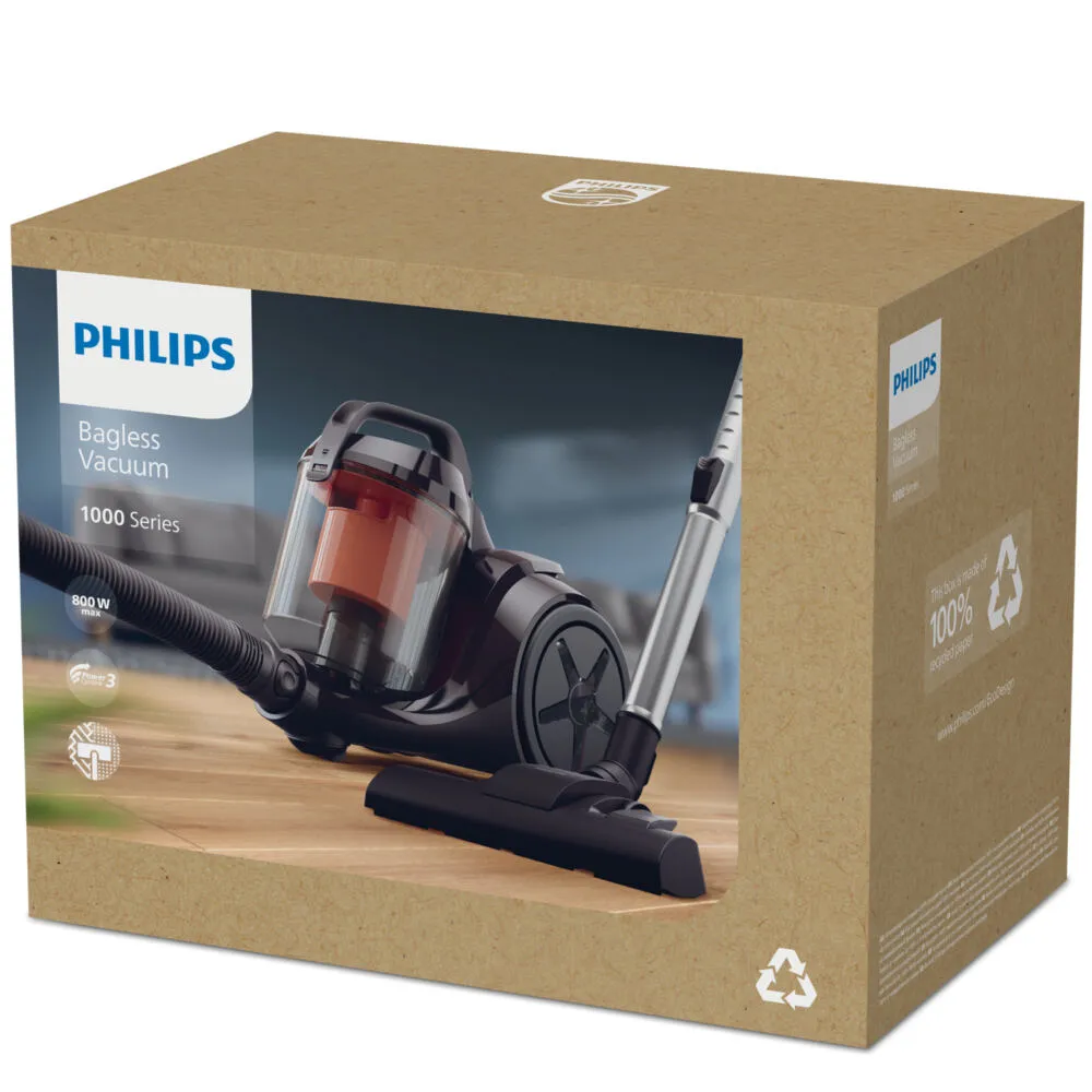 Philips XB1142/10 800 W 1.3 L HEPA Filtreli Toz Torbasız Süpürge Thumbnail 2
