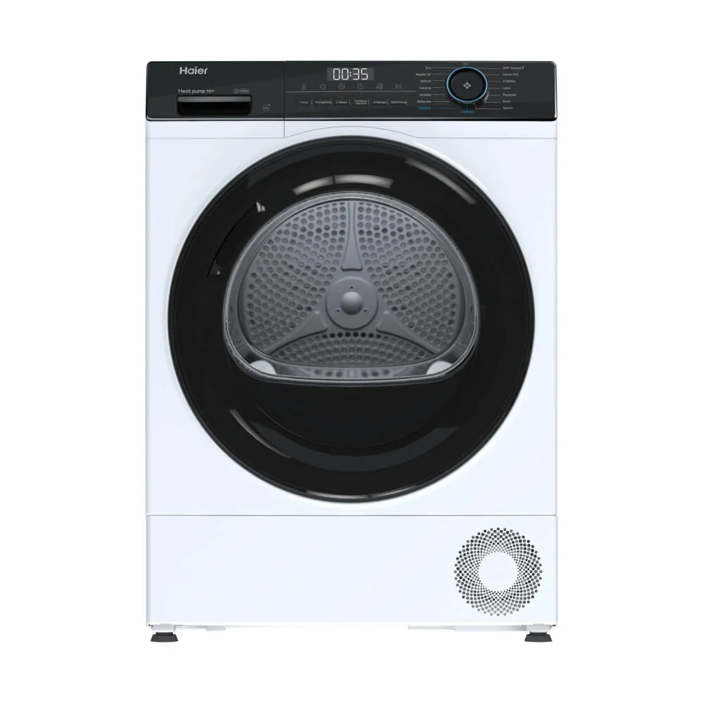 Haier HD100-D939E-IT kurutucu Solo Önden yüklemeli 10 kg Beyaz Kurutma Makinesi