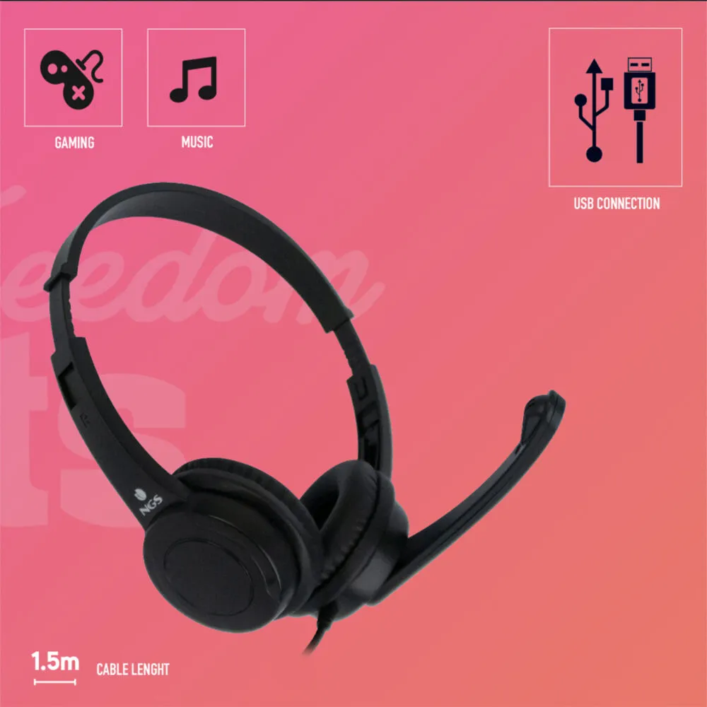 NGS VOX505 USB NGS-HEADSET-0204 Oyuncu Kulaklığı Thumbnail 12