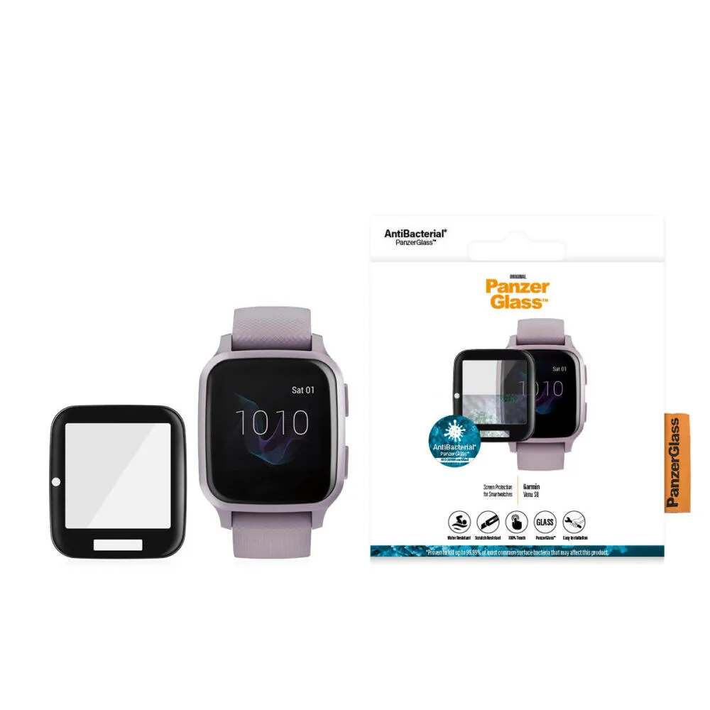 PanzerGlass® Garmin Venu SQ | Screen Protector Glass 3644 Thumbnail 4