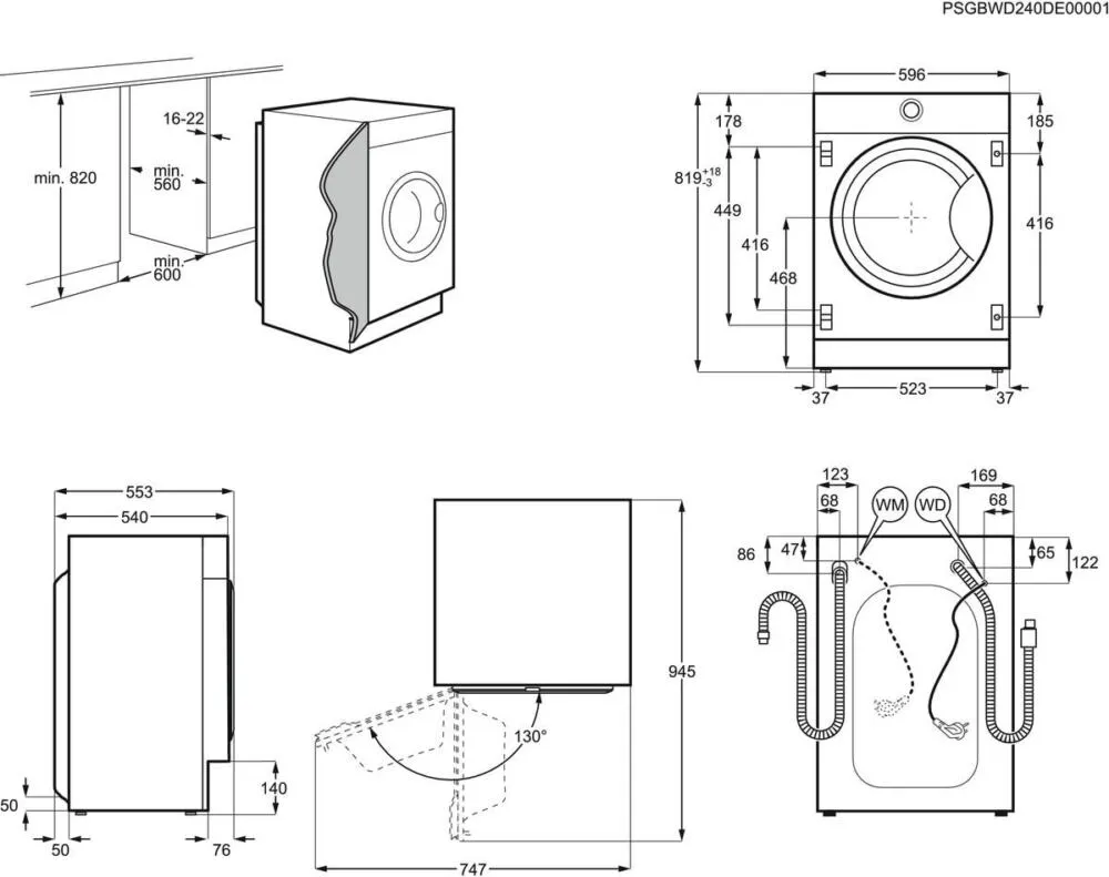Electrolux EW7W84BDBI Thumbnail 5