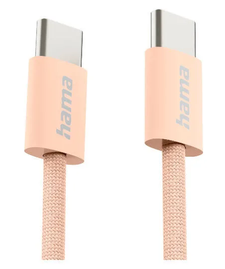 Hama Fabric 00201727 USB C to USB C (1 m) USB Kablosu Thumbnail 3
