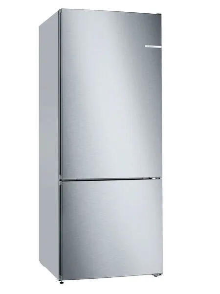 Bosch Serie 4 KGN76VIF0N donduruculu buz dolabı Solo 521 l Paslanmaz çelik Buzdolabı
