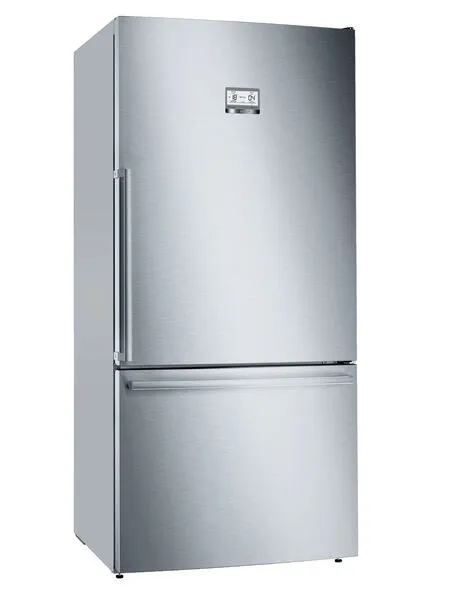 Bosch Serie 6 KGB86AIF0N donduruculu buz dolabı Solo 613 l Paslanmaz çelik Buzdolabı
